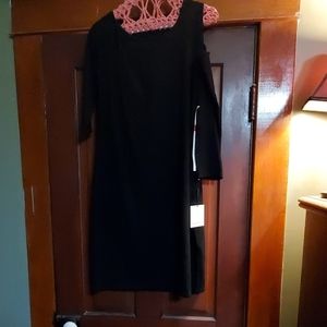 Cold shoulder sweater dress/tunic